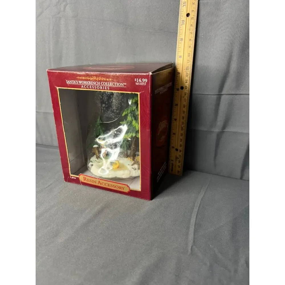 Duck Christmas Decor - Santa's Workbench NIP